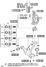 Front Axle Arm & Steering Knuckle