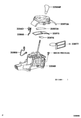 Shift Lever & Retainer