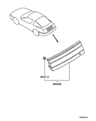 Rear garnish & moulding
