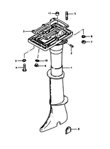 Drive shaft housing