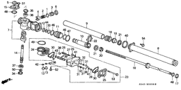 P.s. gear box components