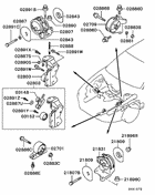 Engine mounting & support