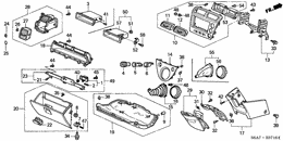 Instrument panel garnish