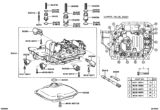 Valve Body & Oil Strainer (Atm)