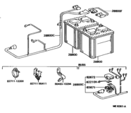 Battery & Battery Cable