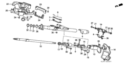 Steering column