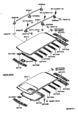 Roof Panel & Back Window Glass