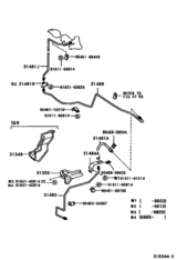 Clutch Pedal & Flexible Hose