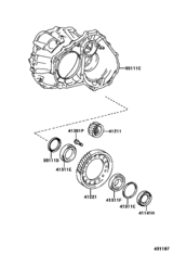 Front Axle Housing & Differential