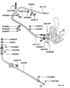 A/t floor shift linkage