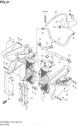 Radiator (Dr-Z400Sl3 E33)