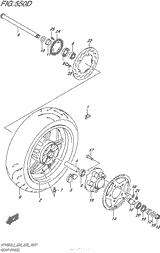 Rear Wheel (Sfv650Al5 E28)