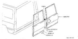 Rear body