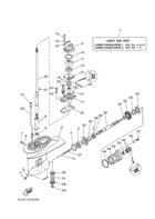 Lower casing drive