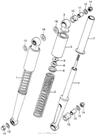 Rear shock absorber