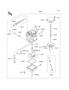 Carburetor(1/2)(ksf250-a17/a18)