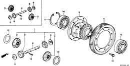Differential gear