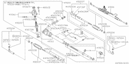 Power steering gear