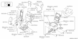 Rear seat