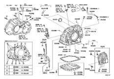 Transmission Case & Oil Pan (Atm)
