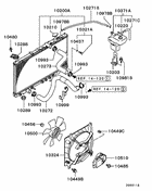 Radiator,hose & condenser tank