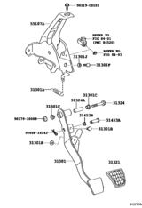 Clutch Pedal & Flexible Hose