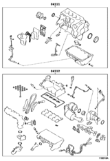 Engine Overhaul Gasket Kit