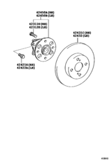 Rear Axle Shaft & Hub