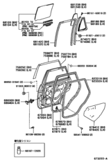 Rear Door Panel & Glass