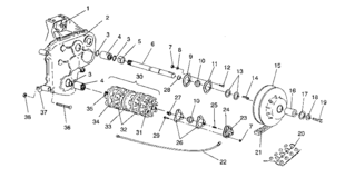 Track and driveshaft assembly