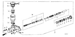 Brake master cylinder