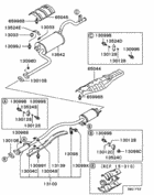 Exhaust pipe & muffler