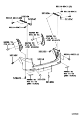 Rear Bumper & Bumper Stay