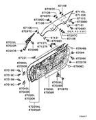 Front door panel & glass