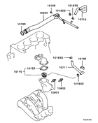 Water pipe & thermostat