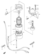 Starting motor