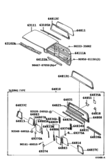 Roof Panel & Back Panel