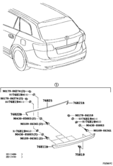 Rear Moulding