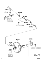 Brake Booster & Vacuum Tube