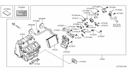 Heater & blower unit