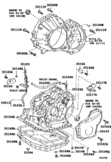 Transmission Case & Oil Pan (Atm)