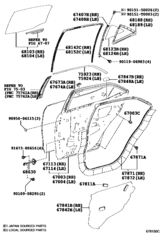 Rear Door Panel & Glass