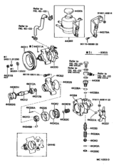 Vane Pump & Reservoir (Power Steering)