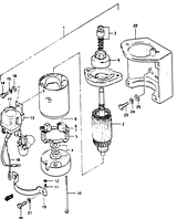 Starting motor