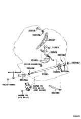 Throttle Link & Valve Lever (Atm)