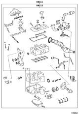 Engine Overhaul Gasket Kit