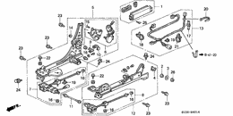 Front seat components
