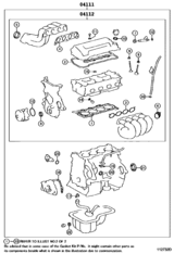 Engine Overhaul Gasket Kit