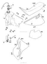 Tank, Seat, S.covers