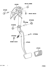 Brake Pedal & Bracket
